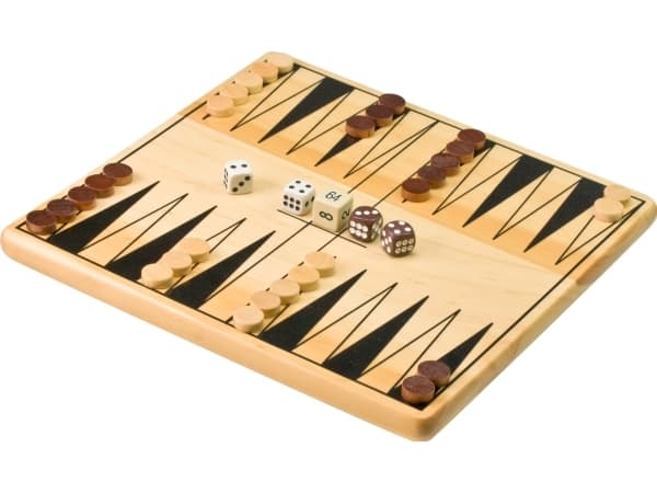 Tactic Rustic Backgammon