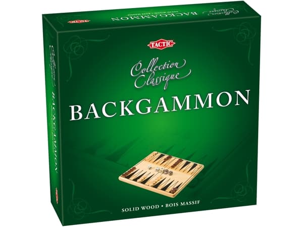 Tactic Rustic Backgammon