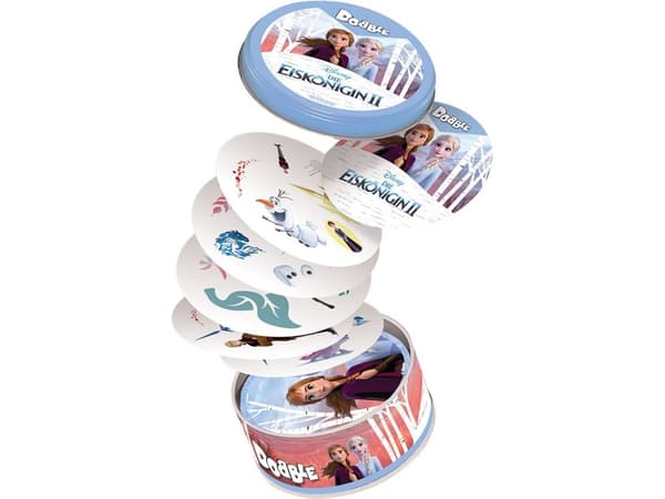 Asmodee Dobble Disney Frozen II, Lautapeli, Perhepeli, Perhepeli, 4 vuotta, Perhepeli