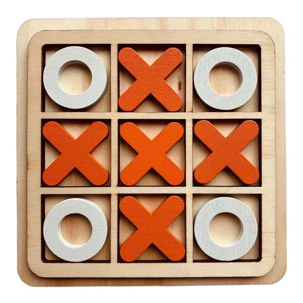 Tic Tac Toe-spill i tre - assorterte farger