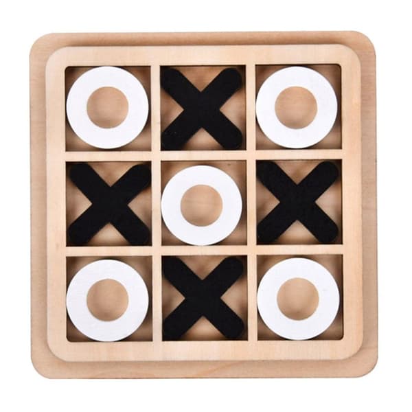Tic Tac Toe-spill i tre - assorterte farger
