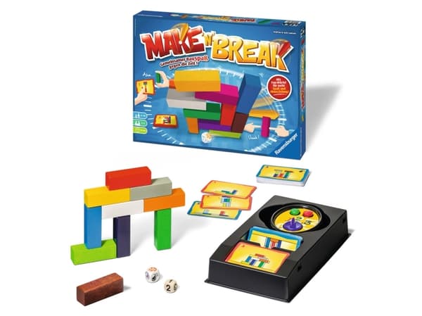 Ravensburger 4005556267507, Brädspel, Finmotorik (fingerfärdighet), 8 År, 30 min, Familjespel