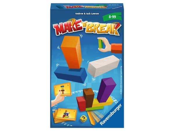 Ravensburger Make'' n'' Break, Brettspill, Filter trap, 8 år, 8 min, Familiespill