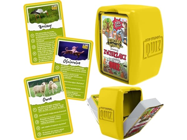 Top Trumps Kids Smarties - Djurduell Frågesport WM02643 WINNING MOVES