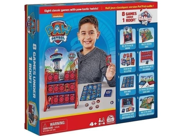 Spin Master Games HQ, Brädspel, Familj, 4 År, Familjespel