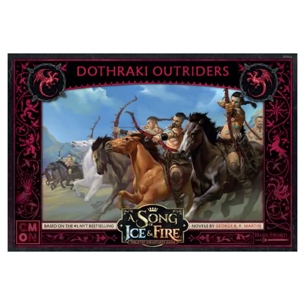 A Song of Ice & Fire: Miniatures Game - Dothraki Outriders (Exp.)