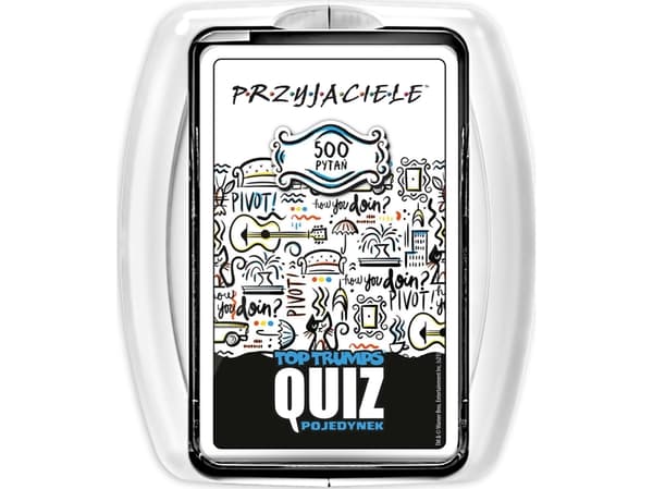 Winning Moves Przyjaciele Friends Quiz Top Trumps 00240 WINNING MOVES