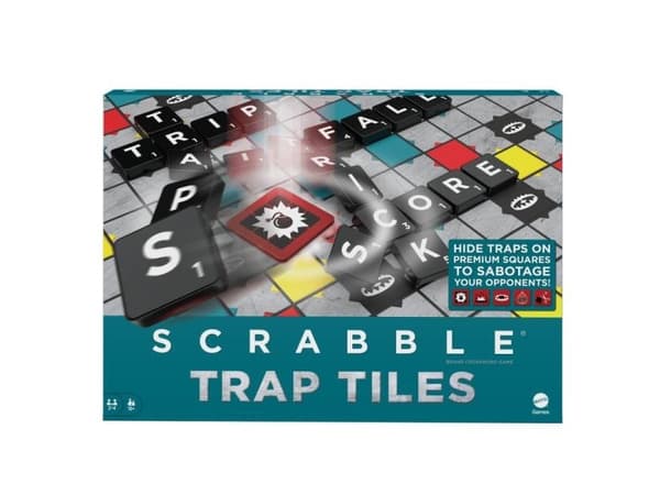 Scrabble feller. Vanskelige fliser spill HMK73 p6 MATTEL