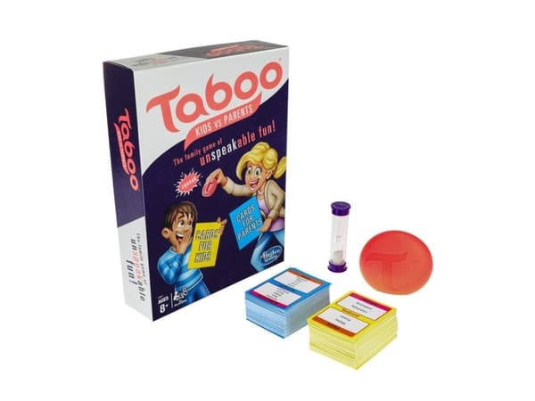 Hasbro Taboo Kids vs. Parents, 8 År, Familjespel
