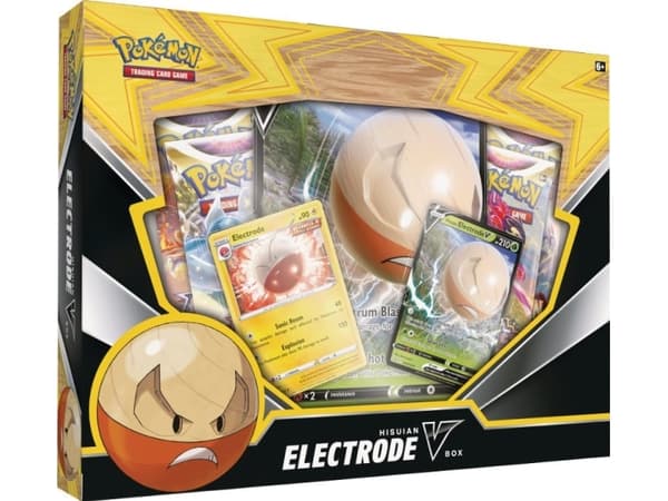 Pokemon Hisuian Electrode V Box samlarkort set