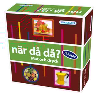 När då då? Pocket - Mat och Dryck Familjespel (SE)