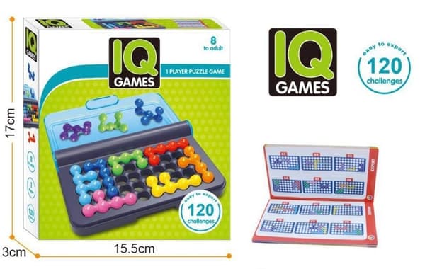IQ-puslespil - 120 udfordringer
