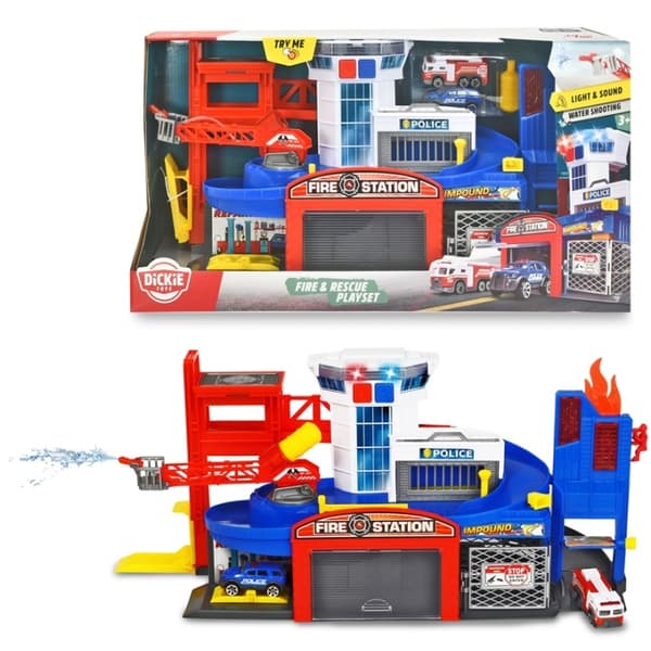 Dickie Fire & Rescue Playset