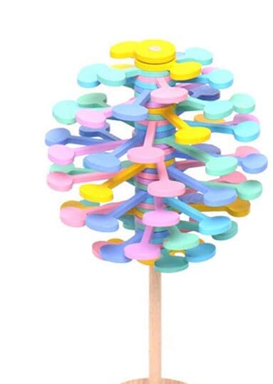 Lollipopter fidget pyörivä lelu, pastellivärit
