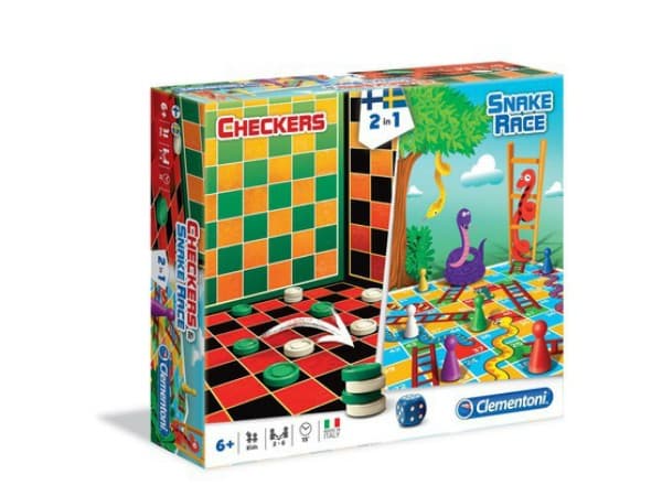 Clementoni 2 i 1 Dam &amp; Ormar &amp; Stegar