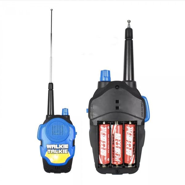 Walkie-talkie til børn i 2-pakke, Blå