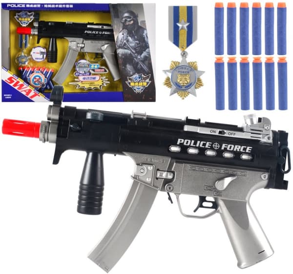 Skumrifle med politimotiv