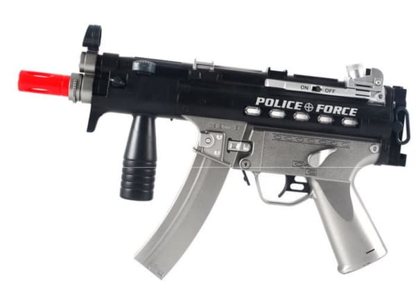 Skumrifle med politimotiv