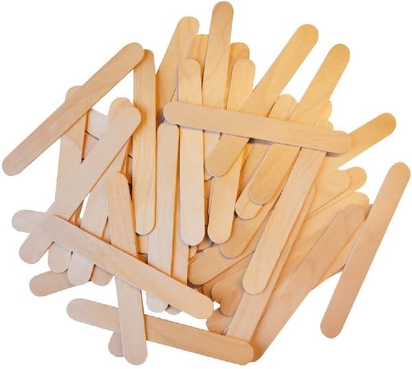 Domino tikku pommi, Puupeli, Puutikut