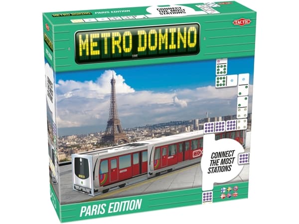 Tactic Metro Domino Paris board game