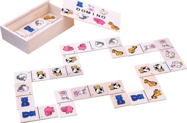 Jokomisiada Picture domino for barn dyr ZA2515