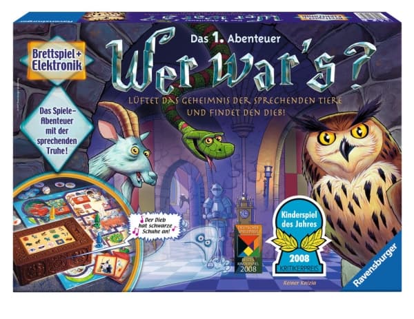 Ravensburger 218547, Lautapeli, Matkailu-/seikkailupeli, 6 vuosi/vuosia, Perhepeli
