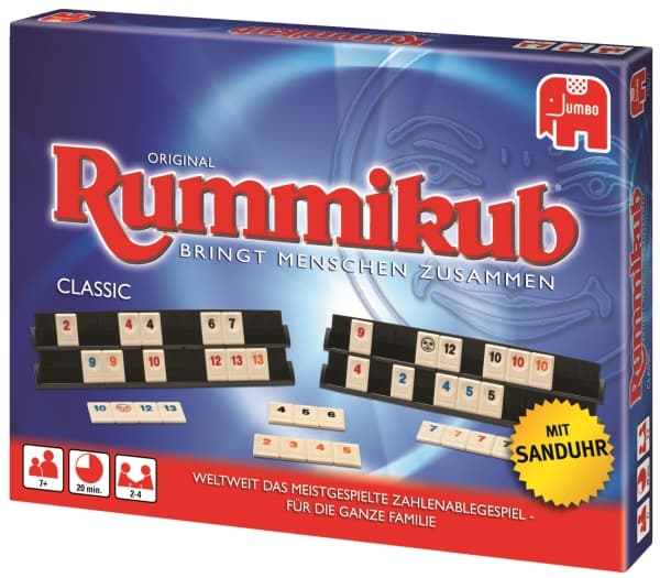 Rummikub 17571, Brettspill, Tile-based, 7 år, 20 min, Familiespill
