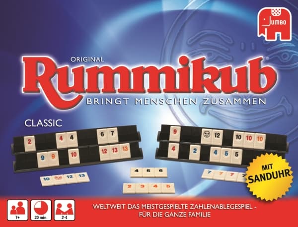 Rummikub 17571, Brettspill, Tile-based, 7 år, 20 min, Familiespill
