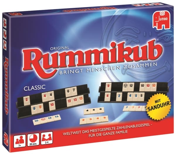 Rummikub 17571, Brettspill, Tile-based, 7 år, 20 min, Familiespill