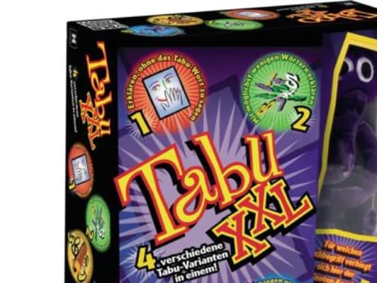 Hasbro Tabu XXL, 60 min, 12 år, Hunkjønn, Ikke for barn under 36 måneder, Kun til husholdning, Boks