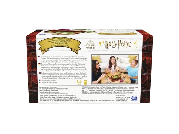 Wizarding World FOG FOL HarryPotterCatchTheSnitch WE EML, 8 År, Familjespel