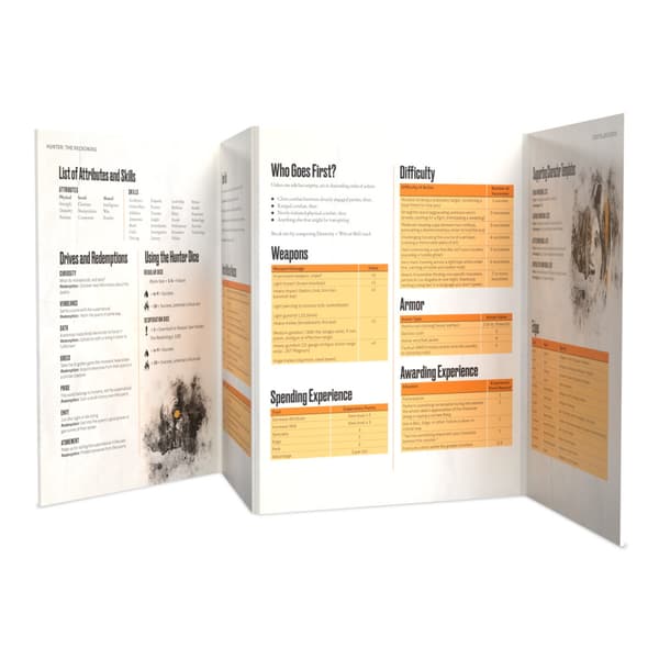 Hunter: The Reckoning RPG - Storyteller Screen Kit