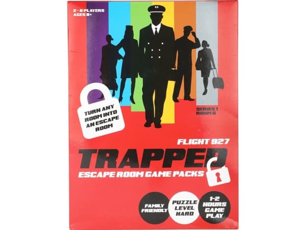Trapped Flight 927 escape room game