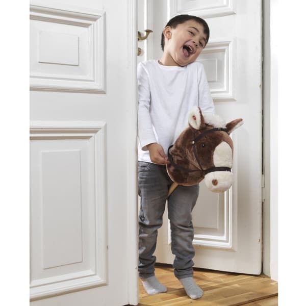 Teddykompaniet Hobbyhest med lyd 100 cm