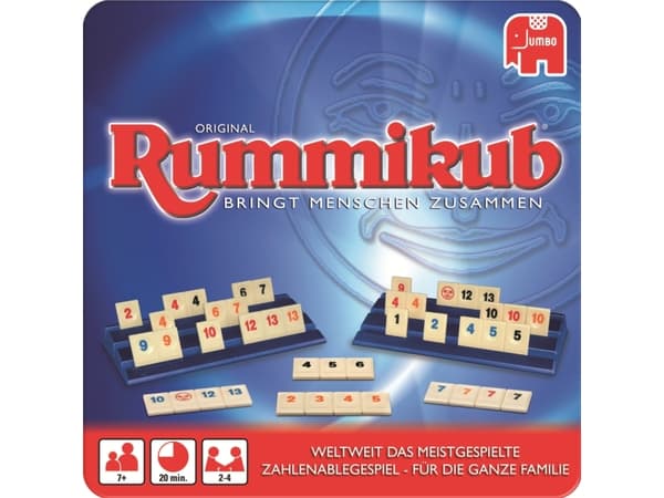 Rummikub 03973, Brettspill, Tile-based, 7 år, Original Edition, 20 min, Familiespill