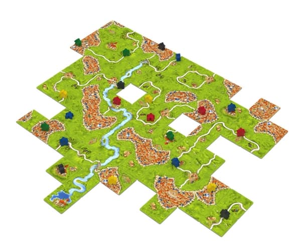Asmodee Carcassonne V3.0, Brettspill, Strategi, 7 år, 35 min