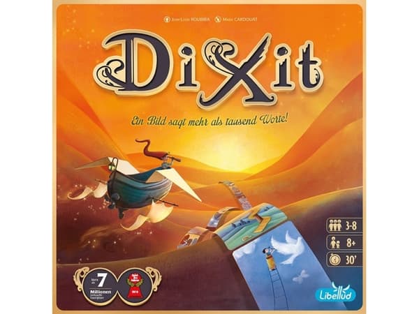 Asmodee Dixit LIBD0016, Kort Spill, Rollespill, 8 år, 30 min, Familiespill