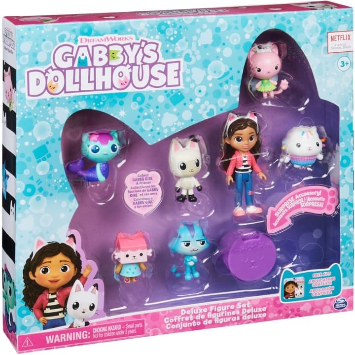 Gabbys Dollhouse Gabby's Dollhouse Deluxe Figure Set CDON