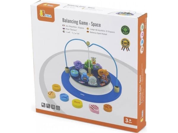 Viga Toys VIGA pedagogisk rombalansespill i tre