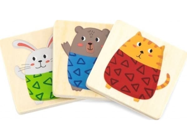 Viga Toys VIGA Trepuslespill Quick Match Game 27 stk.