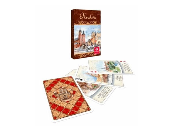 Cards Watercolours Krakï¿½w 55 leaves