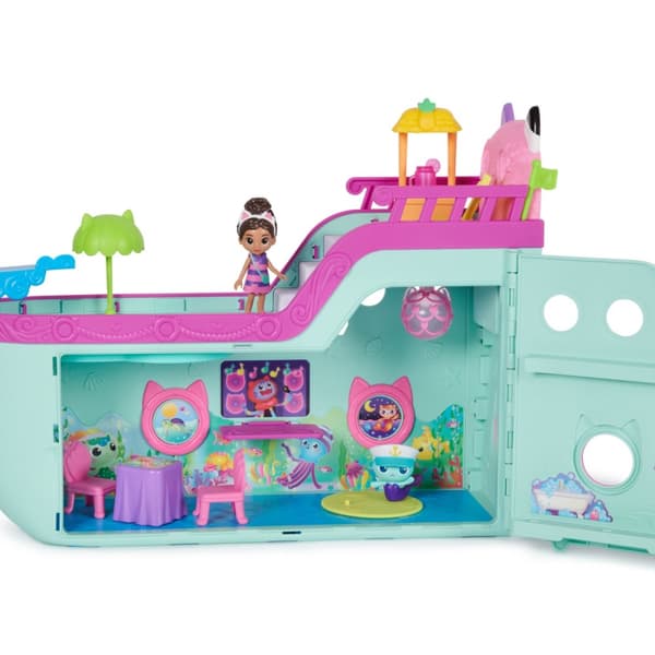 Gabbys Dollhouse Cat-Tastic Cruise Ship