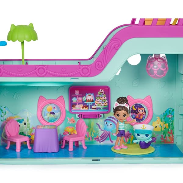 Gabbys Dollhouse Cat-Tastic Cruise Ship