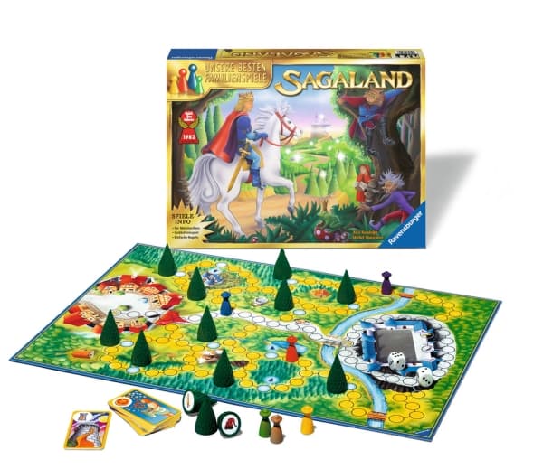 Ravensburger Sagaland, Brädspel, Resor/äventyr, 6 År, Familjespel