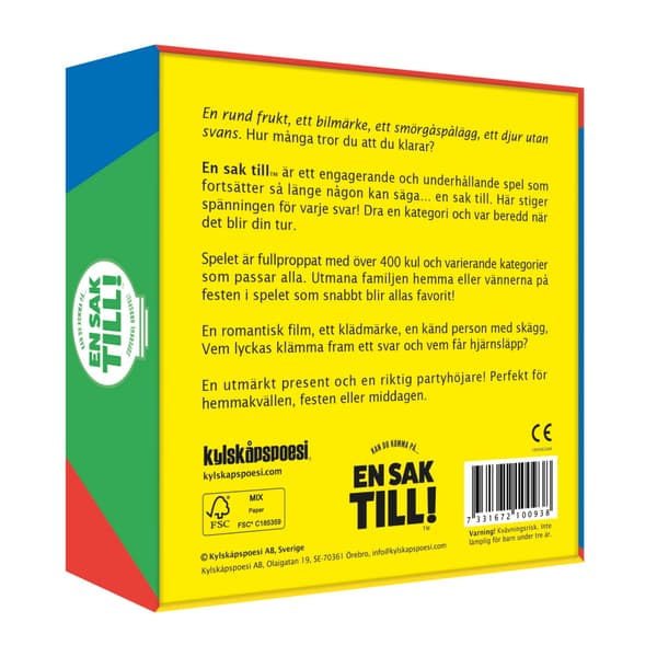En sak till!