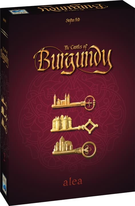 Ravensburger Brettspillet Burgundslottene, ENG