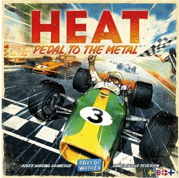 Days of Wonder Heat Pedal to the Metal Nordic brädspel