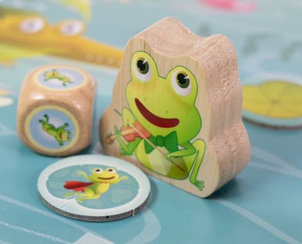 Taktik Mitt första brädspel: Frog's Leap - brädspel