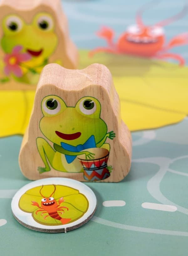 Taktik Mitt första brädspel: Frog's Leap - brädspel