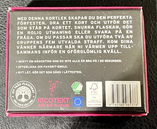 Spel Förfest